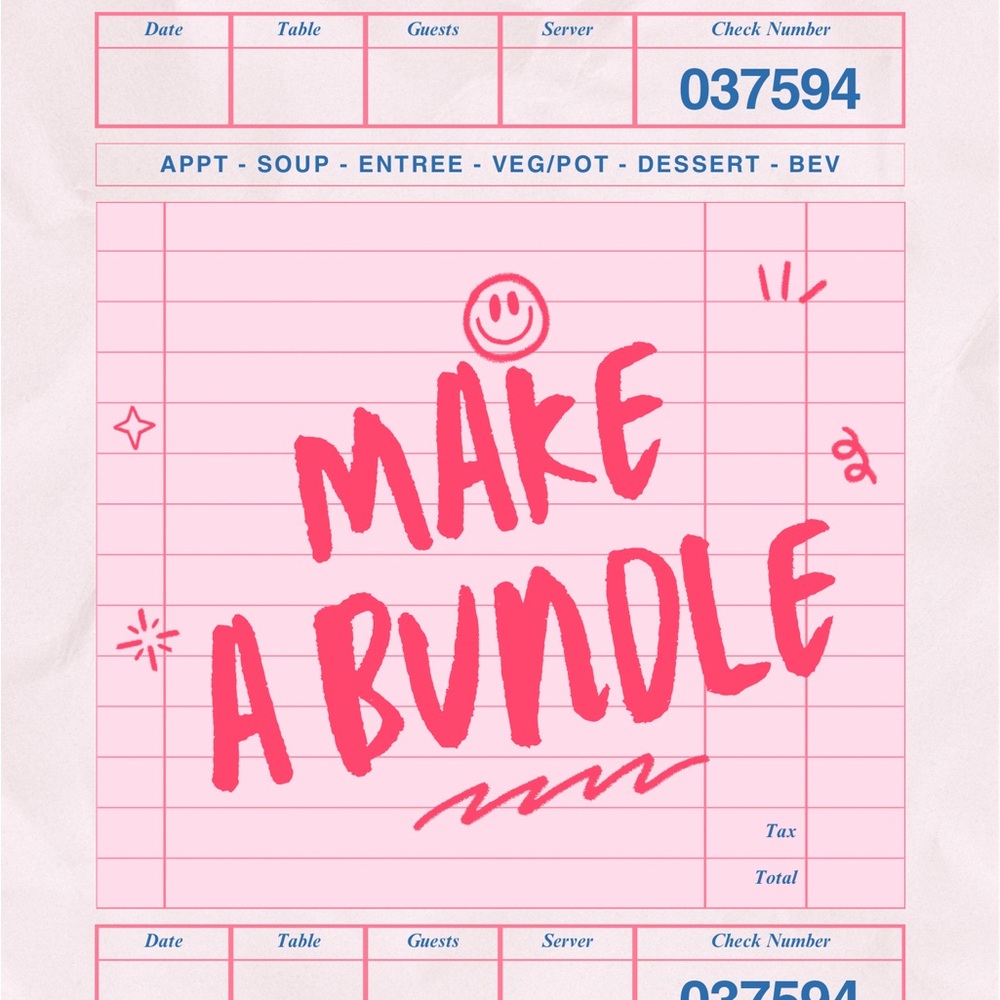 BUNDLE AND SAVE MORE💕